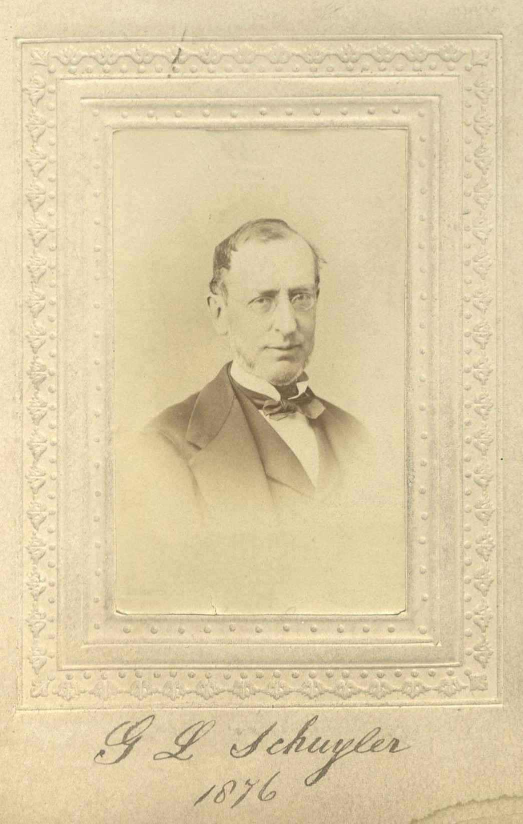 Member portrait of George L. Schuyler